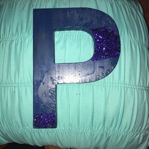 Painted letter “P”